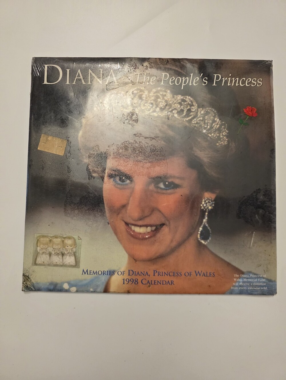 Vintage 1998 Diana The People's Princess Wall Calendar New Sealed